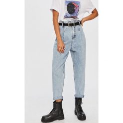 Answear Lab - Jeansy. Niebieskie jeansy damskie Answear Lab, s, z podwyższonym stanem. Za 149,90 zł.