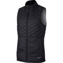 Kamizelka do biegania męska NIKE AEROLAYER VEST / AH0546-010. Pomarańczowe kurtki sportowe męskie Nike, m, bez wzorów, z poliesteru, bez kaptura, do biegania. Za 329,00 zł.
