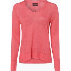 Marc O'Polo - Damski sweter lniany, czerwony. Czerwone swetry damskie Marc O'Polo, xl, bez wzorów, ze lnu, bez rękawów, bez kaptura. Za 569,95 zł.