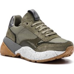 Sneakersy EVA MINGE - Bermillo 4B 18PM1372670EF 669. Zielone półbuty damskie Eva Minge, ze skóry. Za 439,00 zł.