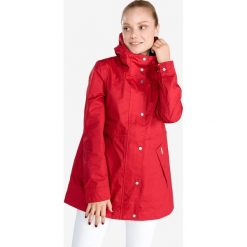 Hunter Płaszcz Czerwony. Czerwone kurtki damskie Hunter, na jesień, m, bez wzorów, z bawełny. Za 1136,95 zł.
