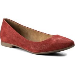 Baleriny LASOCKI - WI23-ROSA-01A Czerwony. Czerwone baleriny damskie zamszowe marki Lasocki. W wyprzedaży za 99,99 zł.
