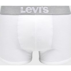 Levi's - Bokserki (2-pack). Białe bokserki męskie marki Levi's®, bez wzorów, z elastanu. Za 89,90 zł.