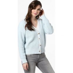 Marie Lund - Kardigan damski – Kenora, niebieski. Niebieskie swetry damskie Marie Lund, xl, bez wzorów, z dzianiny. Za 299,95 zł.