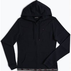 Tommy Hilfiger - Damska bluza rozpinana, niebieski. Niebieskie bluzy damskie TOMMY HILFIGER, m, w paski, z materiału, bez rękawów, bez kaptura. Za 349,95 zł.