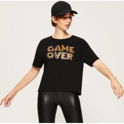 Odzież: T-shirt Game over - Czarny