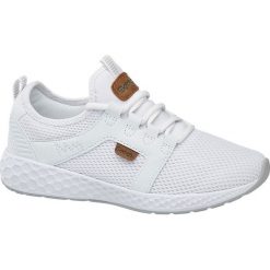 Białe sneakersy damskie Bench z brązowym logo Bench białe. Pomarańczowe sneakersy damskie Bench, z materiału. Za 111,00 zł.