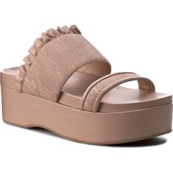 Klapki damskie: Klapki TWINSET – Ciabatta CS7TRQ Nudo Scuro 0846S