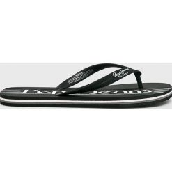 Pepe Jeans - Japonki Swimming Durham. Czarne japonki męskie marki Pepe Jeans, z jeansu. Za 99,90 zł.