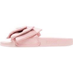 Chodaki damskie: Slydes PEEP Klapki pink