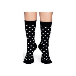 Skarpetki Happy Socks - Dot (DO01-909). Czarne skarpetki męskie marki Happy Socks, w kolorowe wzory, z bawełny. Za 34,90 zł.