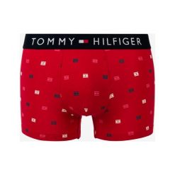 Tommy Hilfiger Bokserki Czerwony. Czerwone bokserki męskie TOMMY HILFIGER, bez wzorów, z elastanu. Za 119,95 zł.