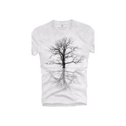 T-shirt UNDERWORLD Organic Cotton Drzewo. Czarne t-shirty męskie Underworld, xl, z nadrukiem, bez kołnierzyka. Za 69,99 zł.