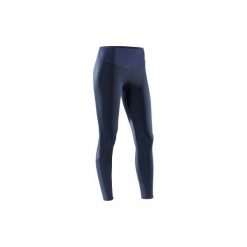 Legginsy fitness kardio 900 damskie. Niebieskie legginsy sportowe damskie DOMYOS, l, z elastanu. W wyprzedaży za 74,99 zł.