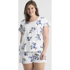 Piżamy damskie: Evans FLORAL SHORT SET Piżama blue