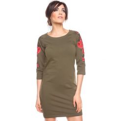Sukienki: Sukienka „Lana” w kolorze khaki
