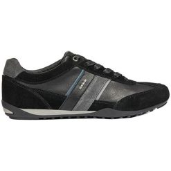 Geox Męskie Tenisówki Wells C Black / Dk Jeans U52T5C-022me-C9B4N (Rozmiar 45). Czarne trampki męskie marki Geox, z jeansu. W wyprzedaży za 310,00 zł.