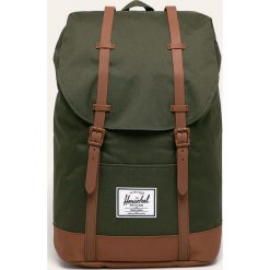 Herschel - Plecak. Zielone plecaki męskie Herschel, w paski, z poliesteru. W wyprzedaży za 319,90 zł.
