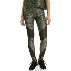 Spodnie sportowe damskie: Puma Spodnie damskie AOP Velvet Rope zielony r. M (573489 01)