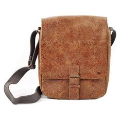 DAAG Jazzy Wanted 9 brązowa torba skórzana unisex listonoszka przez ramię - j. brązowy. Pomarańczowe torby męskie skórzane daag, bez wzorów, ze skóry, na ramię. Za 267,99 zł.