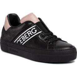 Sneakersy ICEBERG - Gioia 19IID1631A Hero Nero/Vitello Elite Cipria. Czarne półbuty damskie Iceberg, ze skóry. W wyprzedaży za 649,00 zł.
