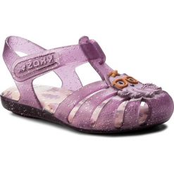 Sandały ZAXY - Zaxynina Fundo Do Mar Baby 82060 Fiolet 90278 W385007 33411. Fioletowe sandały dziewczęce Zaxy, z tworzywa sztucznego, bez zapięcia. Za 99,00 zł.