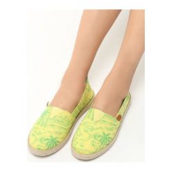 Espadryle damskie: Żółte Espadryle Summer Breeze