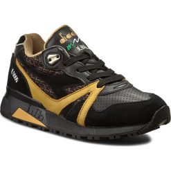 Sneakersy DIADORA - N9000 Little Italy 501.170953 01 80013 Black. Czarne półbuty damskie Diadora, ze skóry. W wyprzedaży za 319,00 zł.