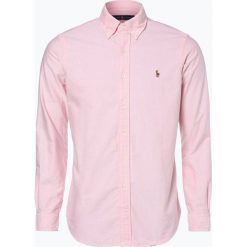 Polo Ralph Lauren - Koszula męska, różowy. Różowe koszule męskie marki Polo Ralph Lauren, m, z haftami, eleganckie, polo, bez rękawów. Za 249,95 zł.