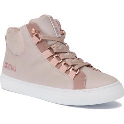 Sneakersy BIG STAR - EE274235 Lt.Pink. Różowe półbuty damskie BIG STAR, ze skóry ekologicznej. W wyprzedaży za 139,00 zł.