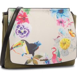 Torebka DESIGUAL - 18SAXF48 4092. Zielone listonoszki damskie Desigual, ze skóry ekologicznej. W wyprzedaży za 169,00 zł.