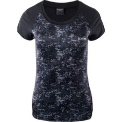 T-shirty damskie: Hi-tec T-shirt damski Lady Abiha BLACK PATTERN r. M