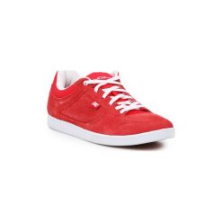 Buty DC Shoes Dc Royal Low 303201-RW2. Czerwone trampki męskie DC Shoes, bez wzorów, bez zapięcia. Za 185,13 zł.