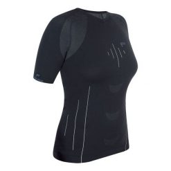 Topy sportowe damskie: Fuse Koszulka STAYCOOL Megalight 140 T-Shirt damska czarna M