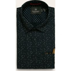 Scotch & Soda - Koszula. Czarne koszule męskie Scotch & Soda, m, bez wzorów, z bawełny, klasyczne, z klasycznym kołnierzykiem, z długim rękawem. W wyprzedaży za 199,90 zł.
