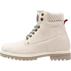 Botki damskie: KangaROOS RIVETER Botki sznurowane offwhite