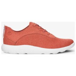 Timberland Flyroam Flexiknit Oxford buty męskie, czerwony, rozmiar 45. Czerwone buty sportowe męskie Timberland, z tworzywa sztucznego, na sznurówki. W wyprzedaży za 215,99 zł.