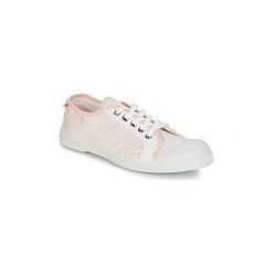 Buty Bensimon TENNIS KELLY FINES RAYURES. Brązowe trampki i tenisówki damskie Bensimon, bez wzorów, bez zapięcia. Za 159,20 zł.