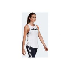 Top Gym & Pilates LINEAR damski. Topy damskie Adidas, xl, bez wzorów, z bawełny, bez kołnierzyka. Za 64,99 zł.