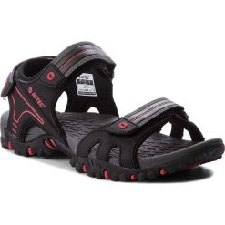 Sandały męskie: Sandały HI-TEC – Taman AVSSS18-HT-01-Q2 Black/Red