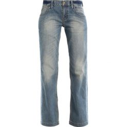 Jeansy damskie: Monkee Genes CLIPPER Jeansy Straight Leg beat with tape
