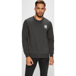 G-Star Raw - Bluza. Szare bluzy męskie G-Star RAW, xl, bez wzorów, z elastanu, retro, z okrągłym kołnierzem, bez rękawów, bez kaptura. W wyprzedaży za 219,90 zł.