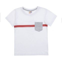 TXM t-shirt chłopięcy 128 BIAŁY. Białe t-shirty chłopięce TXM, bez wzorów, bez rękawów. Za 14,99 zł.