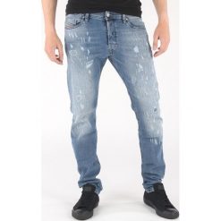Diesel Tepphar Dżinsy Niebieski. Niebieskie jeansy męskie Diesel, bez wzorów. Za 1024,95 zł.