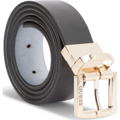 Pasek Damski GUESS - BW7060 VIN30 BCP. Czarne paski damskie Guess, z aplikacjami, ze skóry ekologicznej. Za 229,00 zł.
