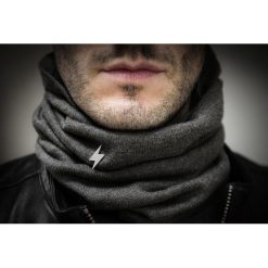 Srebrny pins PIORUN. Szare spinki do mankietów męskie Pakamera, srebrne. Za 169,00 zł.