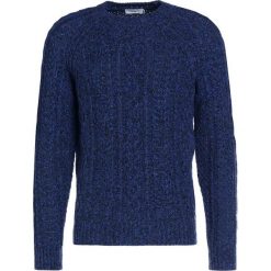 Swetry klasyczne męskie: CLOSED Sweter blau/black
