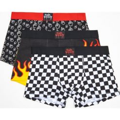 3 pack majtek bokserek - Żółty. Żółte bokserki męskie Cropp, bez wzorów. Za 59,99 zł.