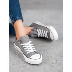 Stylowe trampki tekstylne. Trampki i tenisówki damskie Mckey, bez wzorów, bez zapięcia. Za 59,00 zł.