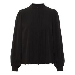 Vero Moda Koszula damska Grow Ls Pleat Shirt Wma Black (rozmiar M). Czarne koszule damskie Vero Moda, m, bez wzorów, bez kołnierzyka, bez rękawów. W wyprzedaży za 75,00 zł.